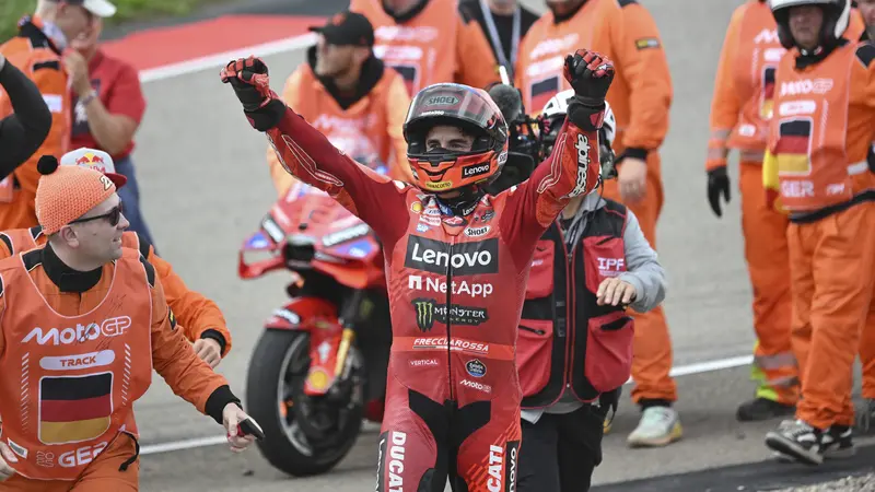 MotoGP Jerman 2025 Berakhir dengan Rekor Baru di Sachsenring