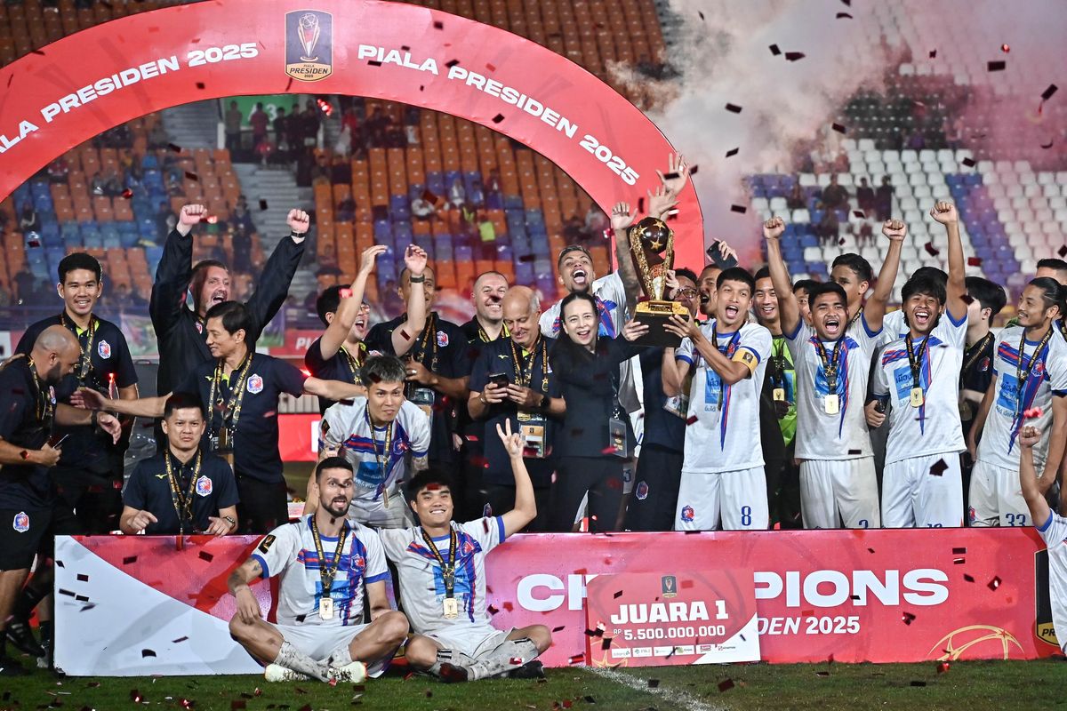 Piala Presiden 2025 Berakhir dengan Rekor Baru