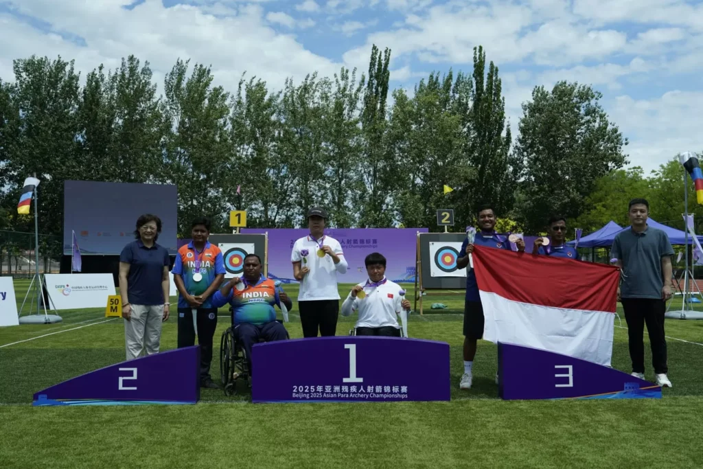 Tim Para Panahan Indonesia Raih Satu Emas dan Dua Perunggu di Kejuaraan Asia Para Panahan 2025 Beijing