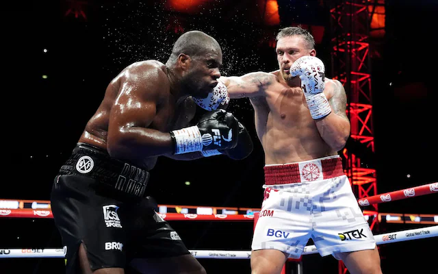 Oleksandr Usyk Meng-KO Daniel Dubois, Kantongi Rp2,16 Triliun