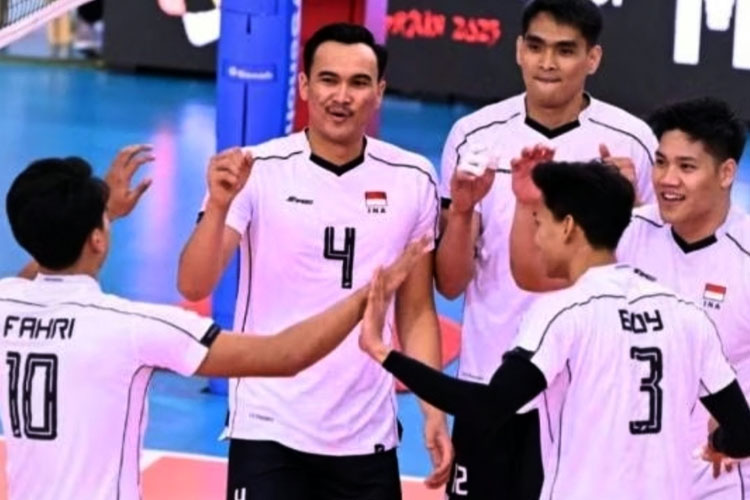 Timnas Voli Putra Indonesia Memulai Laga Leg 2 SEA V League 2025 dengan Semangat Juang Tinggi