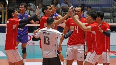 Timnas Voli Indonesia Hajar Kamboja 3-0 di SEA V League 2025