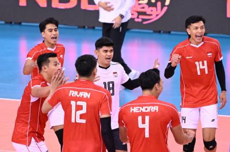 Timnas Voli Indonesia Hajar Kamboja 3-0 di SEA V League 2025