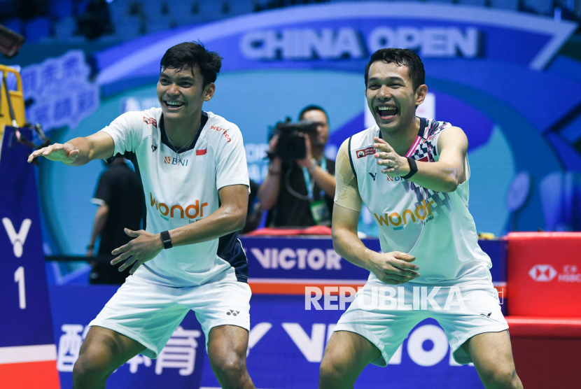 Fajar/Fikri Juara China Open 2025 dengan Selebrasi Pacu Jalur