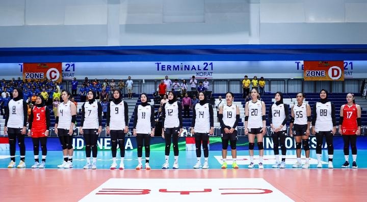 Timnas Voli Putri Indonesia Kalah 0-3 dari Vietnam di SEA V League