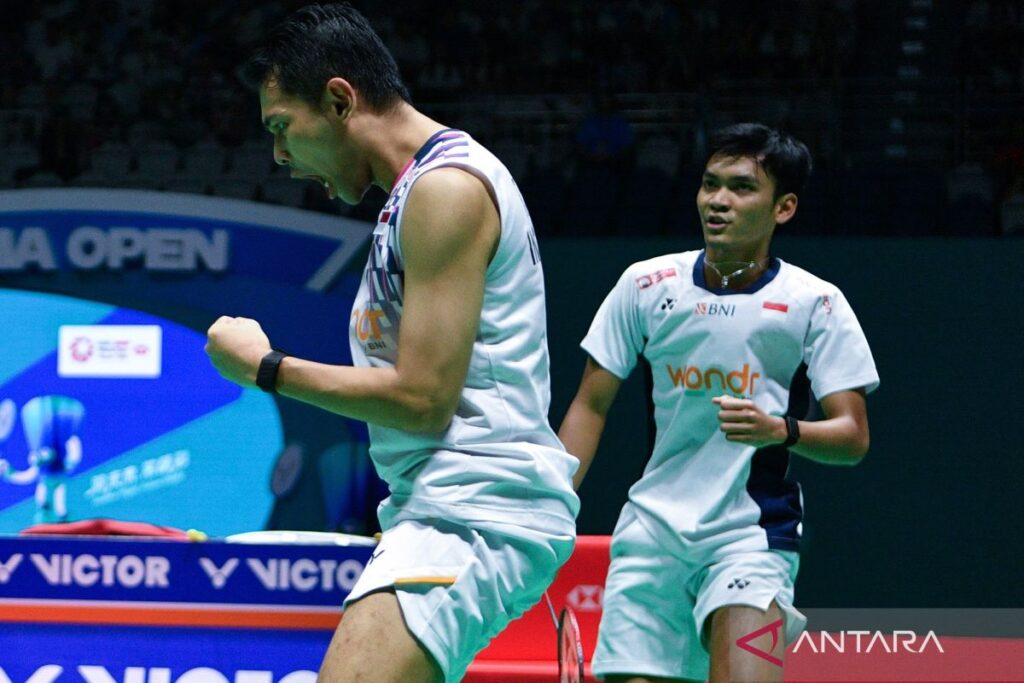 Fajar/Fikri Juara China Open 2025 dengan Selebrasi Pacu Jalur