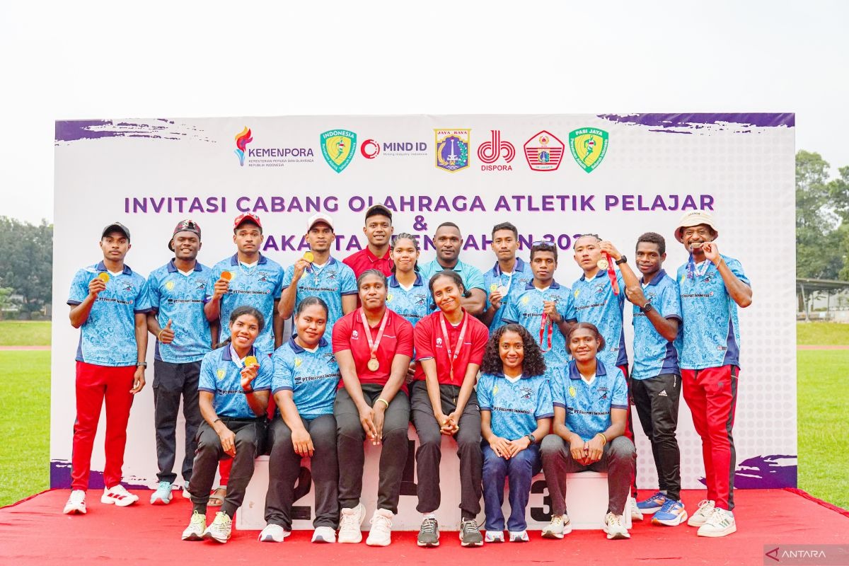 Papua Athletics Center Rebut 8 Emas, Juara Umum Jatim Open 2025