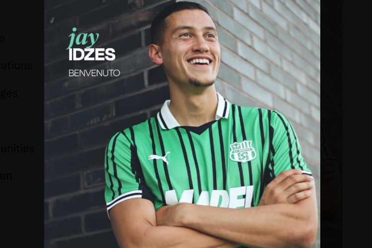 Jay Idzes Resmi Gabung Sassuolo, Netizen Beri Sambutan