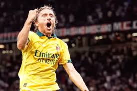 Gol Perdana Luka Modric Bawa Milan Menang