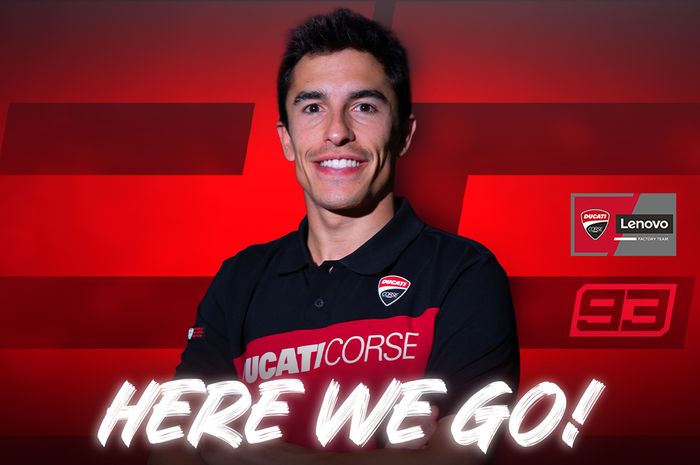 Marc Marquez Gabung Ducati Lenovo untuk MotoGP 2026