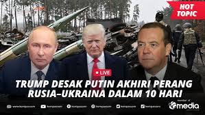 Ancaman Tomahawk: Ultimatum Trump untuk Rusia