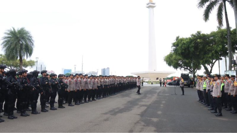 Demo Nelayan di Monas: 2.154 Personel Kawal Aksi Demo
