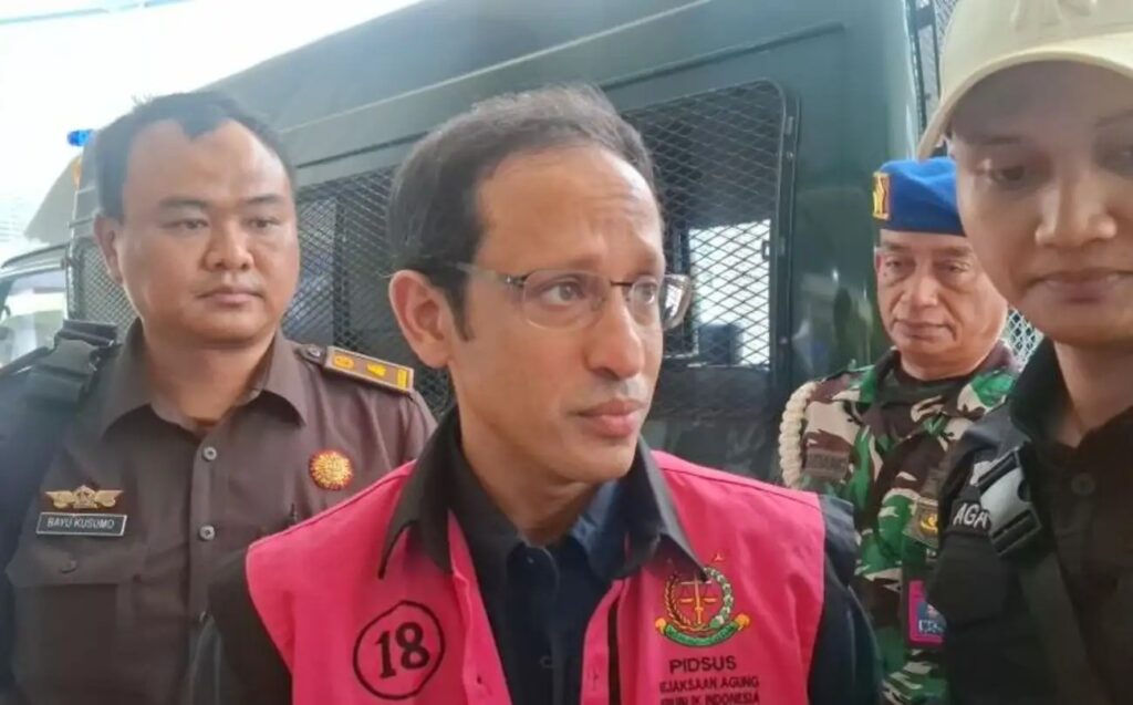Nadiem Makarim Hadiri Sidang Korupsi Chromebook Rp2,1 T