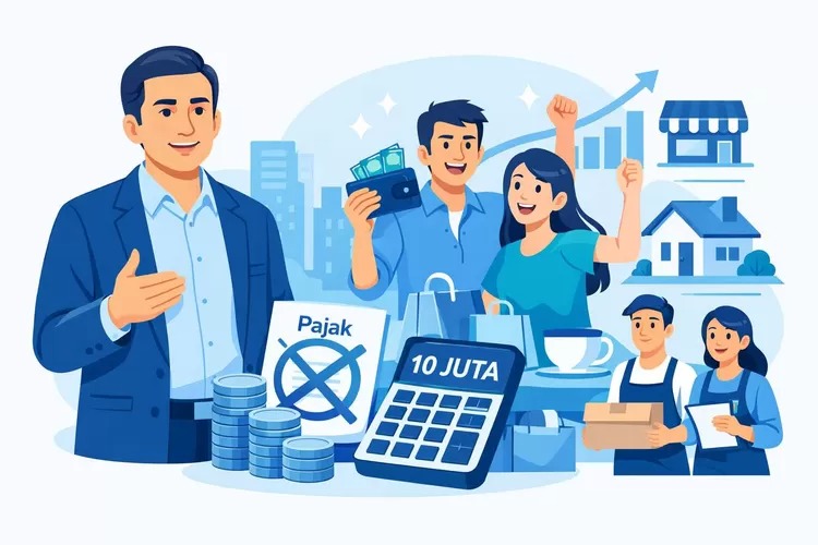 Gaji Rp10 Juta Bebas Pajak: Strategi Purbaya Perkuat Ekonomi
