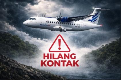 Pesawat Indonesia Air Transport Hilang Kontak di Maros