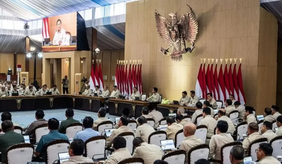 Presiden Prabowo Pimpin Retret Kabinet 2026 di Hambalang